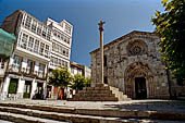 La Coruna, Galizia Spagna - Chiesa di Santa Maria del Campo di epoca medioevale.